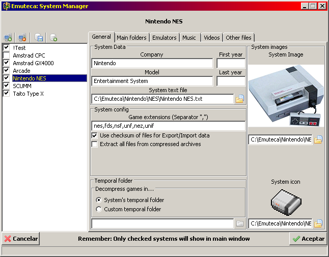 SystemManager 0.7.049