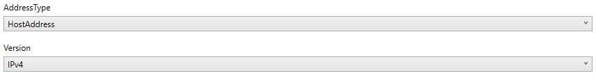 IpAddress Options