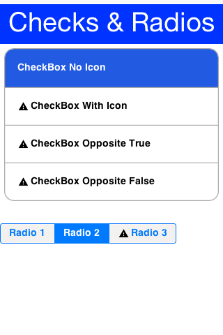 Toggle button converted sample wrapped in ComponentGroup