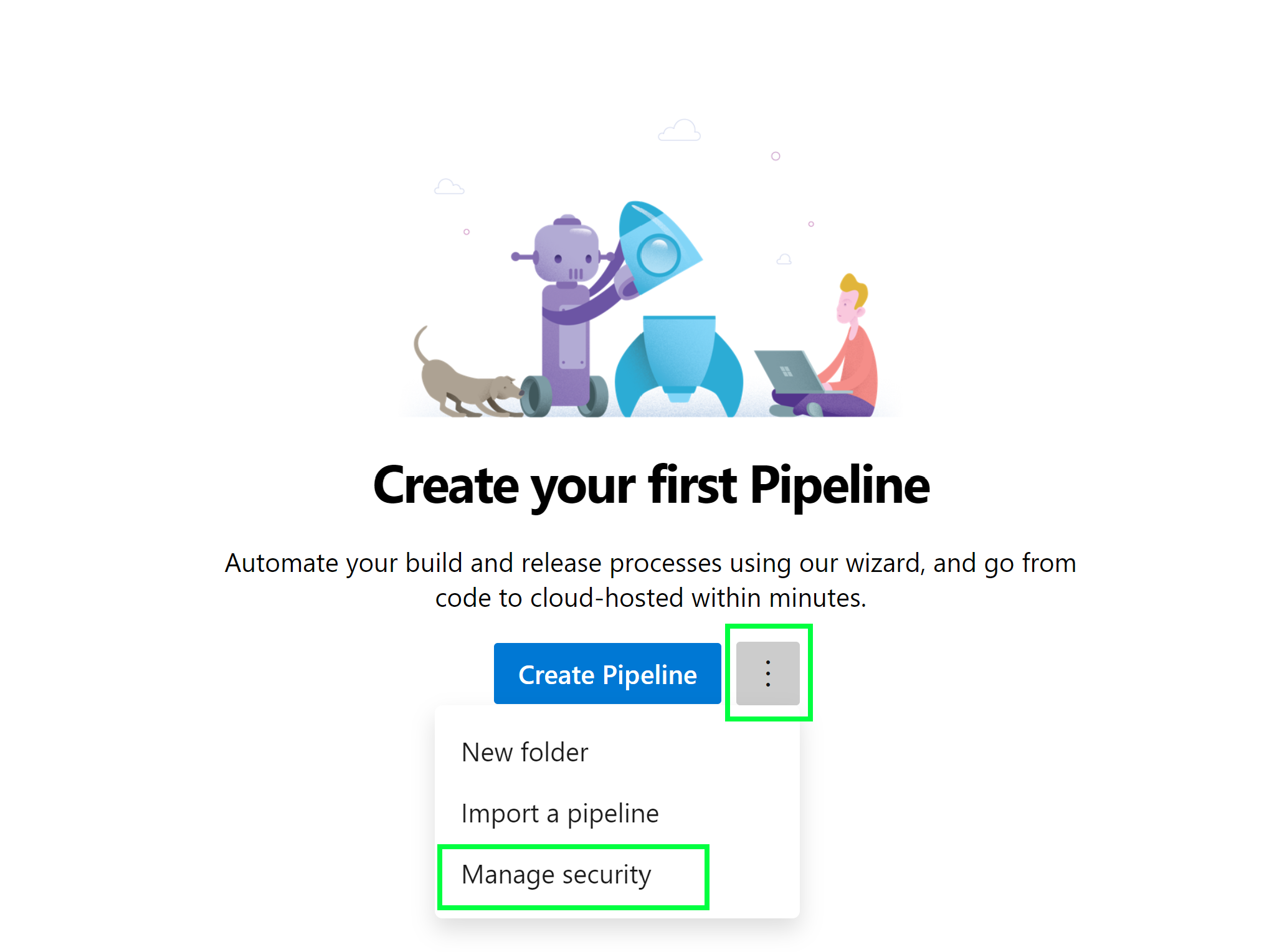 ADO Pipeline Setting