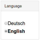 Illustration of the LanguageSelector widget