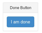 Illustration of the DoneButton widget