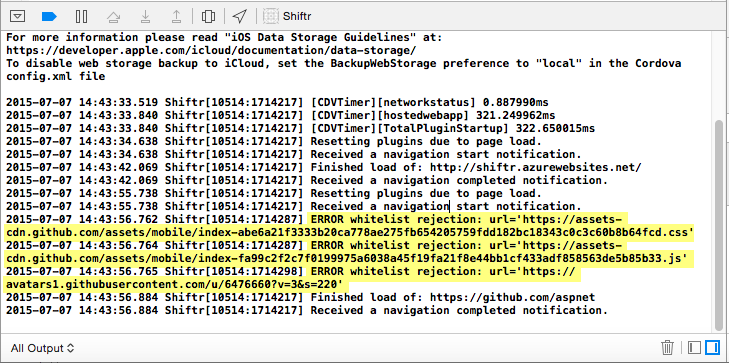 Identifying Blocked Network Requests