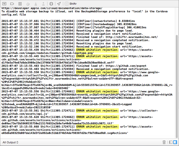 Network Capture Showing Additional Network Requests from Previously Blocked Resources